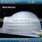 5m LED lighting inflatable igloo tent LED lighted inflatable dome tent remote control color changing LED inflatable party tent