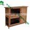 Double Tray Rabbit Wooden House