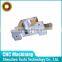 OEM Presicion CNC Micromachining Services Steel Milling parts