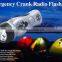 4 in l Emergency Hand Dynama Crank Radio Flashlight
