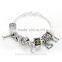 New Arrival Love Family Design 2016 Silver Charm Bracelets