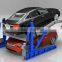 JUNHV 2 Post Easy Hydraulic Parking Lift /2700kgs Double Car Stackers for 2 cars /2 Post Tilt Parking Lift with CE JH-TP2700B