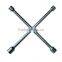 Cross Wrench Silver Zinc Wrench