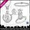 The Most popular jewelry set ladies gift items