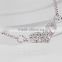 Daihe 925 sterling silver pendant&crystal necklace with high quality