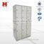 Cheap 15 Door Metal Storage locker Staff Steel Clothes Locker with high quality