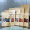 Custom Printed Brown Kraft Food Packaging Paper Bags With Window