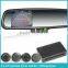 3.5inch rearview mirror auto dimming high brightness bluetooth handfree car kit