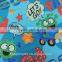 colorful cute fluffy balls cartoon print oxford fabric for bag umbrella