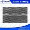 fast supplier OEM design sheet metal laser cutting part with punched holes
