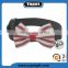 Best Selling Fashion Elastic Polyester Pet Products Accessories Custom Logo Puppy Dog Cat Collar And Leash With Bowtie Bell