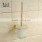 Manufactoyr Zine Alloy Gold Bathroom Accessories Most Popular Toilet Brush Holder