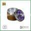 Factory CMYK Printed Tin Candle Jars Holder
