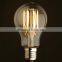 6W Filament LED Bulb A60 with 400lm 80Ra Clear Glass Cover LED Bulb Light