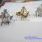 customize 3D metal golden souvenir regalia masonic badges
