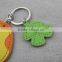 Factory Direct Custom PU Leather Key Chain With Metal Ring