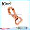 Fashion bag flat metal dog collar snap hook