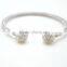 Fashion Custom Women Bangle stainless steel Metal Bracelet
