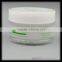 Round black empty 100g cream plastic jar,clear acrylic cream jar,cosmetic plastic jar