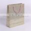 Cheap price gold foil promotional gift paper bag luxury