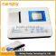 CE Approved 3.5 Inch Color Electrocardiograph / Three Channel Cheap Price of Ecg Machine
