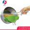 Food Pot Strainer Lid Pasta Kitchen Silicone Strainer