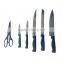 Drawer Style 7pcs Professional Block Knife Set Kitchen