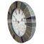 14 Inch Built in Thermometer And Hygrometer Garden Polyresin Clock
