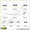 Electric fence Distance insulator for wood post