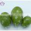 only polished hand-made natural green Xiuyan jade stone kegel egg weights kegel egg stone with gift box