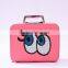 big eyes double layers fashionable women ladies cosmetic bag