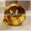 8cm Red Gold Picture Frame Christmas Tree Ornaments