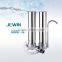 2 stage counter top carbon water filter with faucet