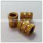 Factory manufacture high precision auto lathe machining brass/SUS spacer nut