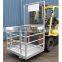 forklift safety cage fully welded cage