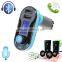 New Wireless Bluetooth Handsfree Car Kit FM Transmitter With Dual USB Charging function For Ihpone Cell Phone