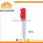 8ml.10ml Pen shaped plastic perfume bottle with frosting