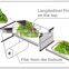 Flow Greens Wrapping Machine Herbs Leeks And Celery Leaf Pillow Packaging Horizontal Vegetable Packing Equipment