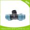 Garden/green hose irrigation system water pipe screw plug/pp compression fittings end cap/cover