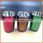 Wholesale Fashional Glass Candle Cup With Plating