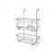 Kitchen Accessories Double Layers Over The Cabinet Door Storage Basket