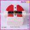 Xmas clothes design ceramic christmas gift box
