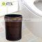 Plastic trash bin, plastic trash bin with Wood grain , decorative trash bin