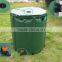 3) 250L self watering system water barrel