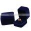 Factory wholesale velvet ring box,engagement ring display box