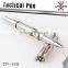 Aviation Aluminum Self Defense Tactical Pen Glass Breaker Tool Black