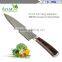 Wooden Handle Chef's Knife - Good Grips 8 Inch Full Tang Japanese VG10 Damascus Steel Blade