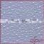Purple shining dot design soft elastic swiss voile lace fabric