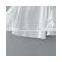 Women latest designs breathable plain white linen blouse