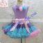 Hot sale cotton shirts, colorful pettiskirts, kids pettiskirt set,pettitops